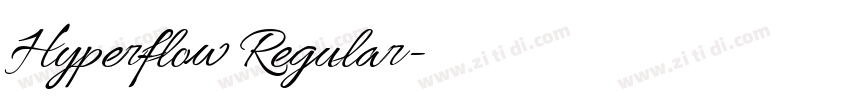 Hyperflow Regular字体转换 Hyperflow Regular字体转换